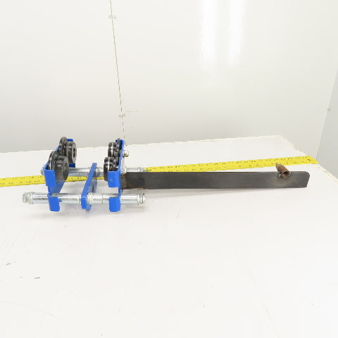 Starke SPT025 1/4 Ton Low Headroom Manual Push Hoist Trolley 2" To 8" W/ Stop