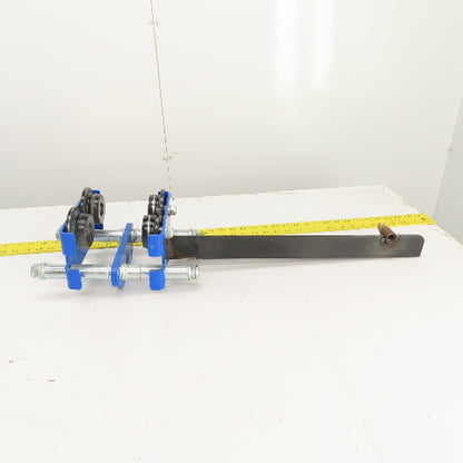 Starke SPT025 1/4 Ton Low Headroom Manual Push Hoist Trolley 2" To 8" W/ Stop