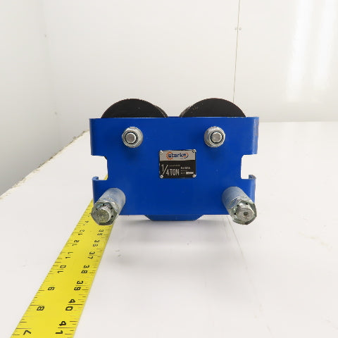Starke SPT050 1/4 Ton Low Headroom Manual Push Hoist Trolley 2" To 8" W/ Stop