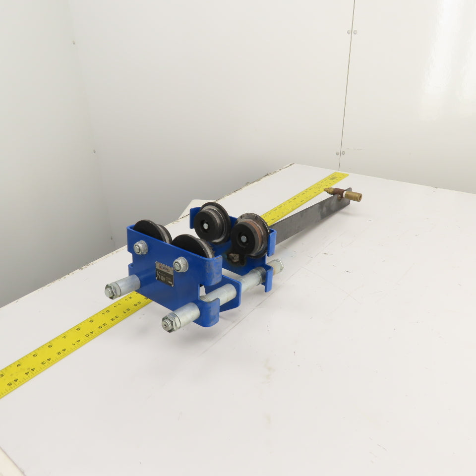 Starke SPT050 1/4 Ton Low Headroom Manual Push Hoist Trolley 2" To 8" W/ Stop