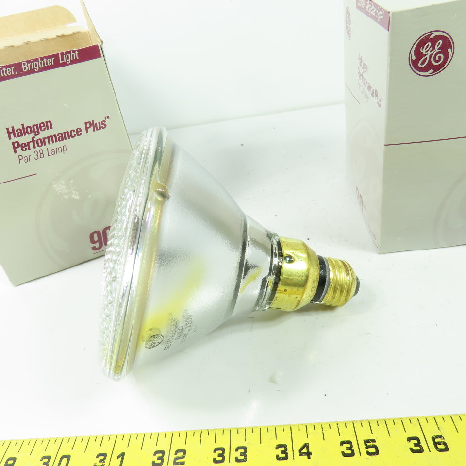 General Electric 90PAR/FL/H Halogen Performance Plus Par 38 Lamp 90W 120V Lot/2