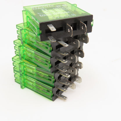 Omron G7T-1122S 24VDC Coil Plug In Relay Module Lot Of 5