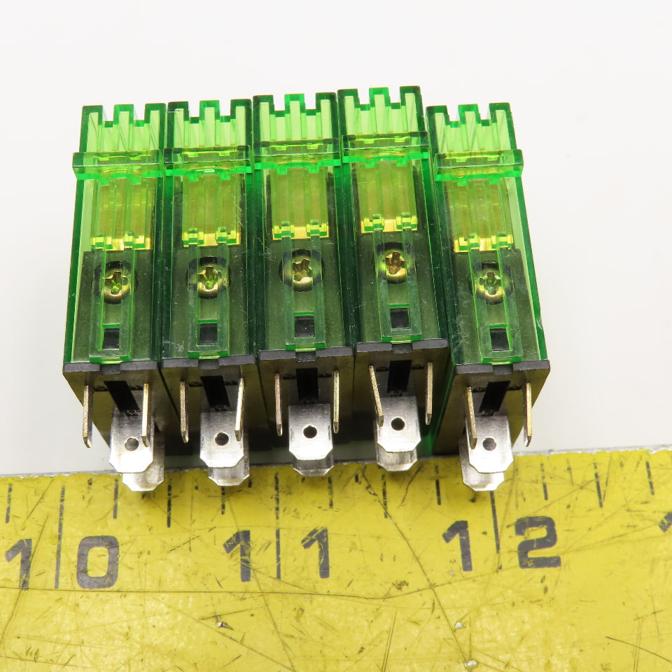 Omron G7T-1122S 24VDC Coil Plug In Relay Module Lot Of 5
