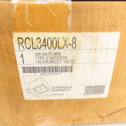 Genlyte RCL3400LX-8 Lighting Lamp Ballast 400W HPS Type III Shoebox 120-277V