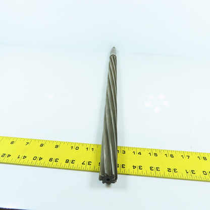 1" HS Extra Length Spiral Chucking Reamer 8-Flute 21-1/2" OAL Morse Taper #3