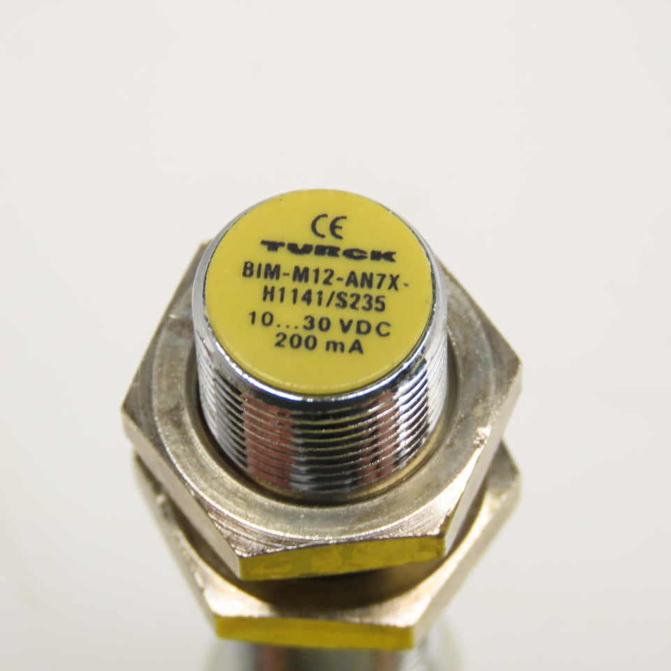 Turck BIM-M12-AN7X-H1141/S235 10-30VDC Proximity Sensor