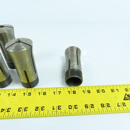 Hardinge 5C Round Collet Chuck Tool Holders 3/16" To 3/4" Lot Of 10