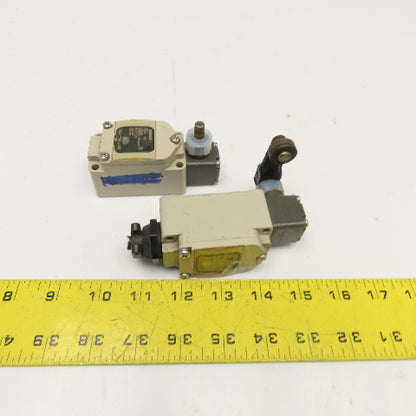 Omron WLG2-LDS 115V AC/DC Limit Switch Lot Of 2