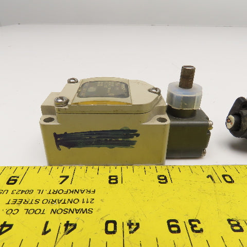 Omron WLG2-LDS 115V AC/DC Limit Switch Lot Of 2