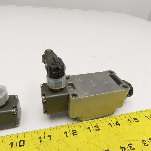 Omron WLG2-LDS 115V AC/DC Limit Switch Lot Of 2