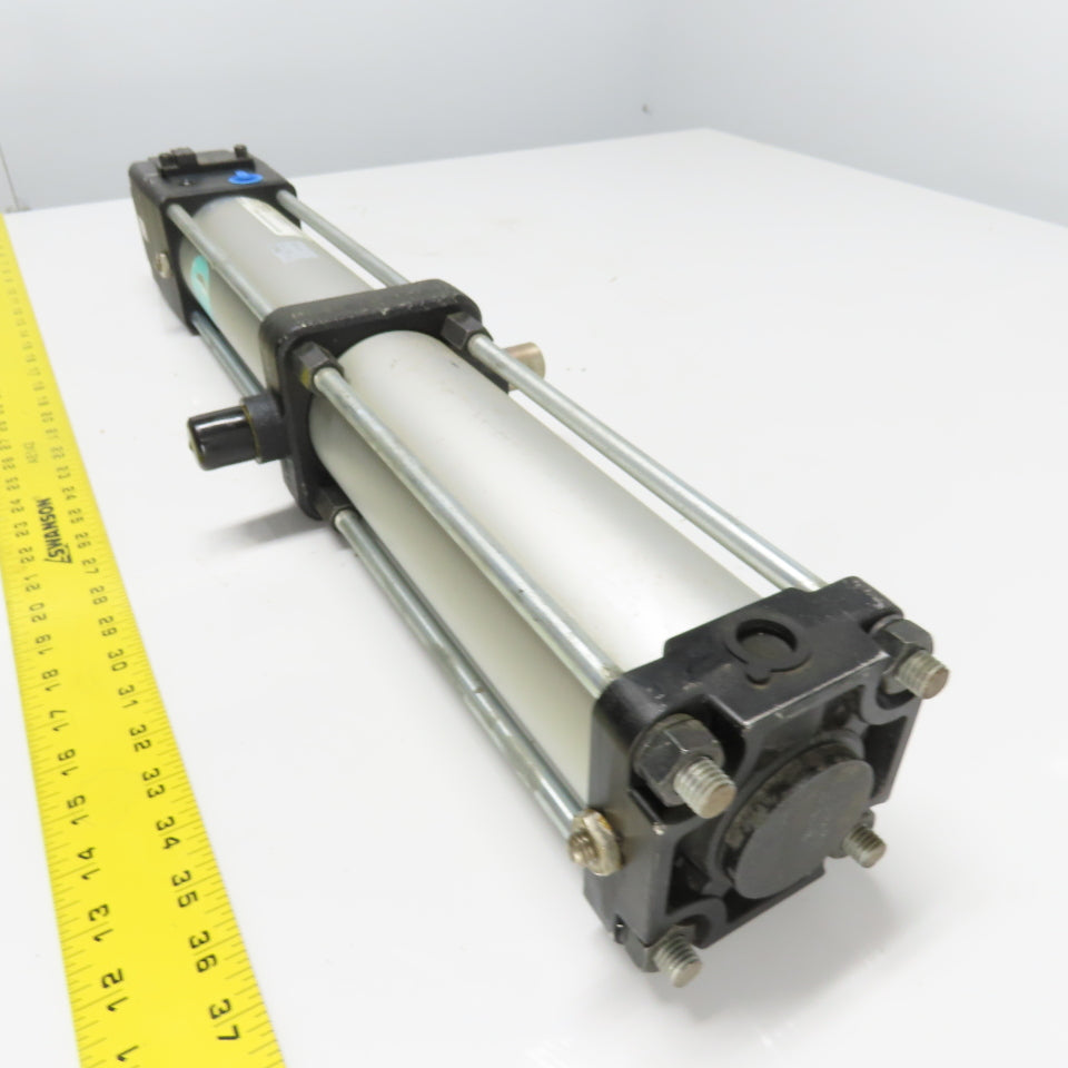 SMC CLATN80-500-E Double Acting Pneumatic Cylinder 80mm Bore 500mm Stroke 145PSI