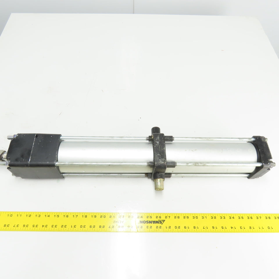 SMC CLATN80-500-E Double Acting Pneumatic Cylinder 80mm Bore 500mm Stroke 145PSI