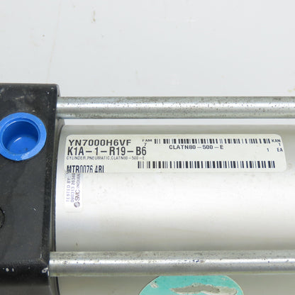 SMC CLATN80-500-E Double Acting Pneumatic Cylinder 80mm Bore 500mm Stroke 145PSI