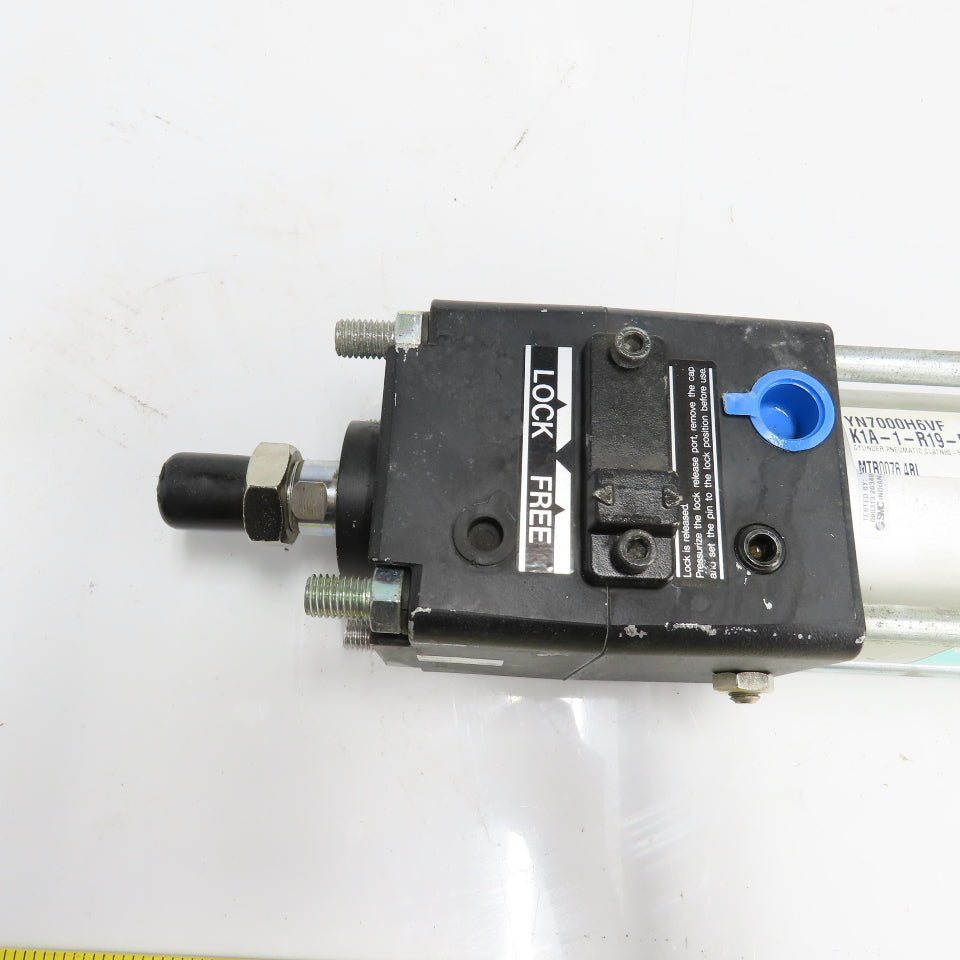 SMC CLATN80-500-E Double Acting Pneumatic Cylinder 80mm Bore 500mm Stroke 145PSI