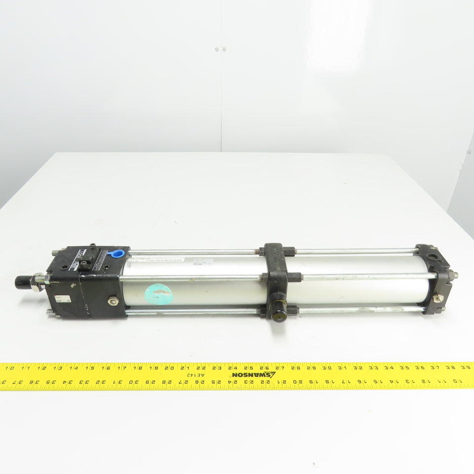 SMC CLATN80-500-E Double Acting Pneumatic Cylinder 80mm Bore 500mm Stroke 145PSI