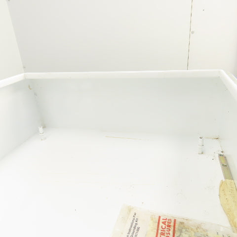 Hoffman 24" x 25" x 8" Steel Electrical Enclosure Type 12, 13 ( NO BACKPLATE)