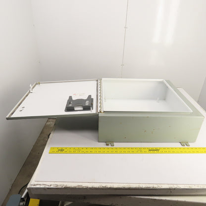Hoffman 24" x 25" x 8" Steel Electrical Enclosure Type 12, 13 ( NO BACKPLATE)