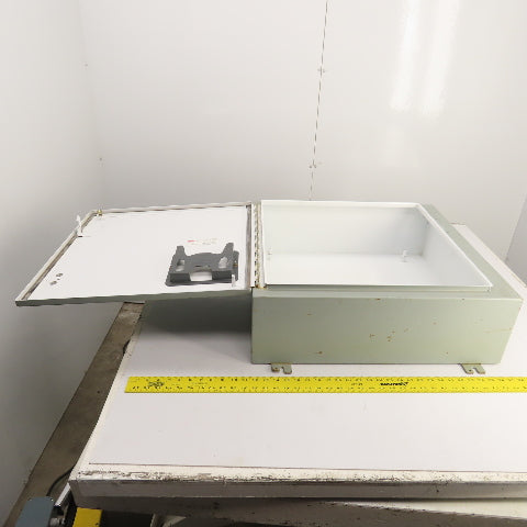Hoffman 24" x 25" x 8" Steel Electrical Enclosure Type 12, 13 ( NO BACKPLATE)
