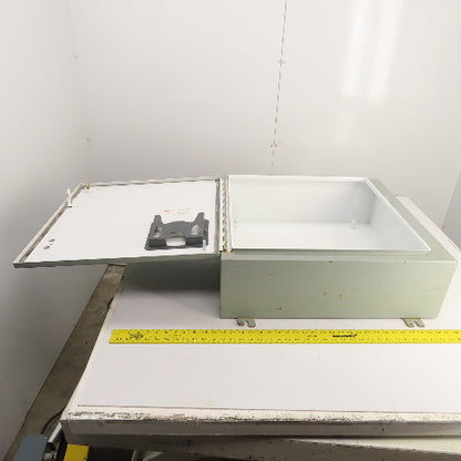 Hoffman 24" x 25" x 8" Steel Electrical Enclosure Type 12, 13 ( NO BACKPLATE)