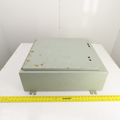 Hoffman 24" x 25" x 8" Steel Electrical Enclosure Type 12, 13 ( NO BACKPLATE)