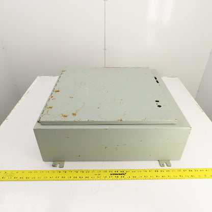 Hoffman 24" x 25" x 8" Steel Electrical Enclosure Type 12, 13 ( NO BACKPLATE)