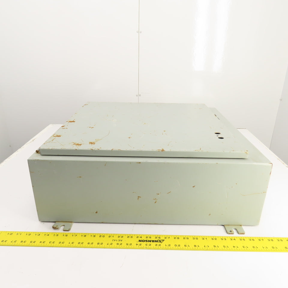 Hoffman 24" x 25" x 8" Steel Electrical Enclosure Type 12, 13 ( NO BACKPLATE)