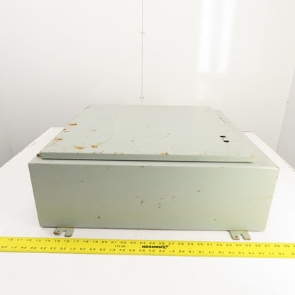 Hoffman 24" x 25" x 8" Steel Electrical Enclosure Type 12, 13 ( NO BACKPLATE)