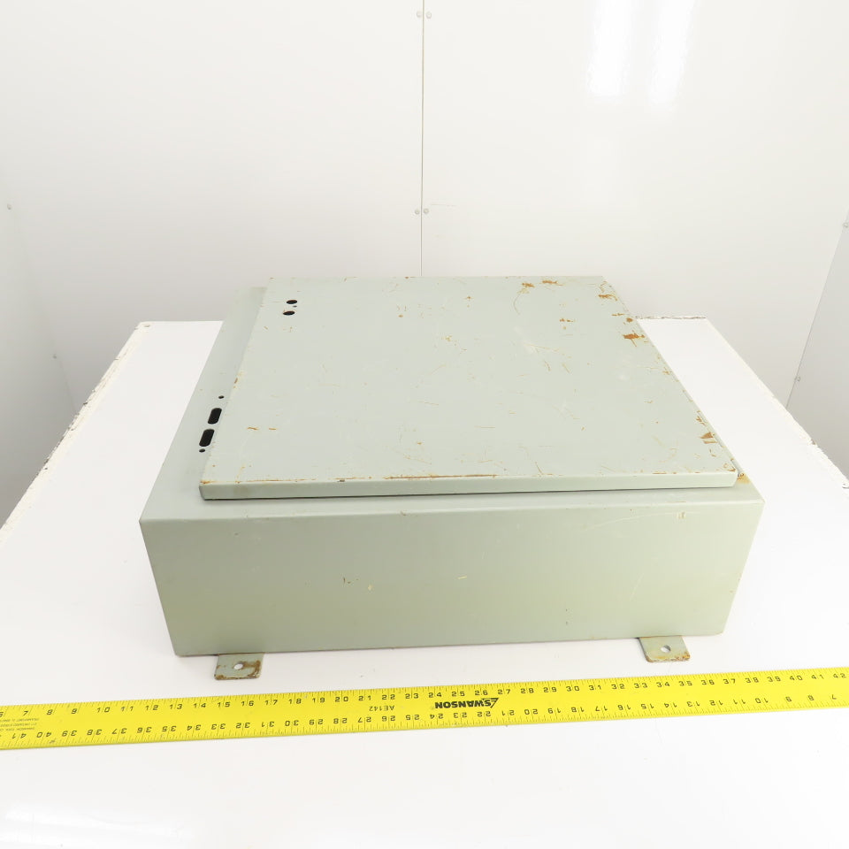 Hoffman 24" x 25" x 8" Steel Electrical Enclosure Type 12, 13 ( NO BACKPLATE)