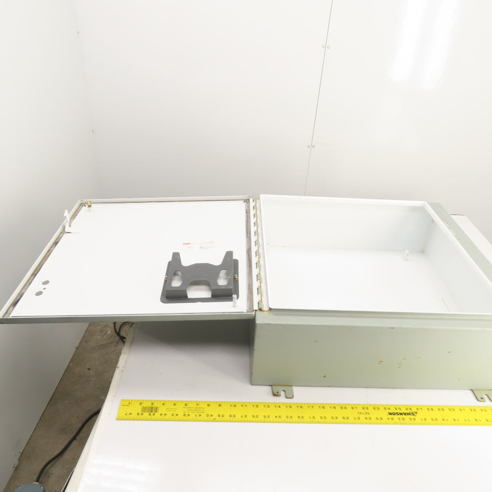 Hoffman 24" x 25" x 8" Steel Electrical Enclosure Type 12, 13 ( NO BACKPLATE)