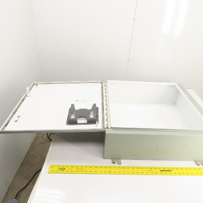Hoffman 24" x 25" x 8" Steel Electrical Enclosure Type 12, 13 ( NO BACKPLATE)
