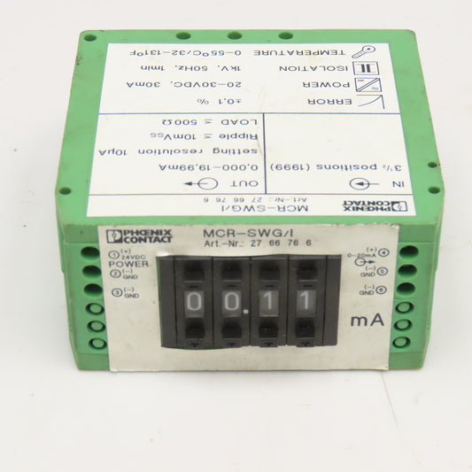 Phoenix Contact MCR-SWG/I Set Point Adjuster 24VDC