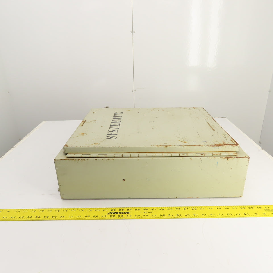 Ralston 24" x 20" x 6" Wall Mount Steel Electrical Enclosure (NO BACKPLATE)