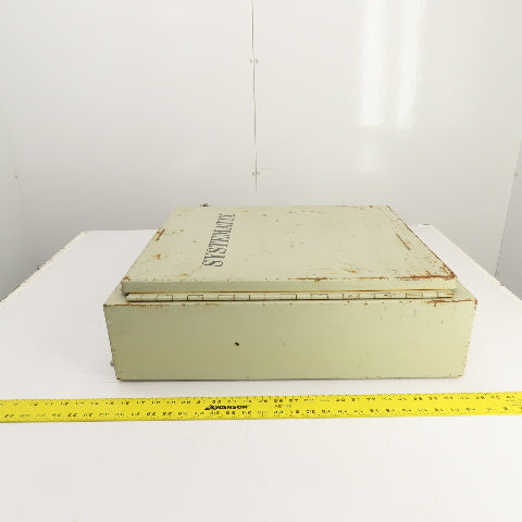 Ralston 24" x 20" x 6" Wall Mount Steel Electrical Enclosure (NO BACKPLATE)