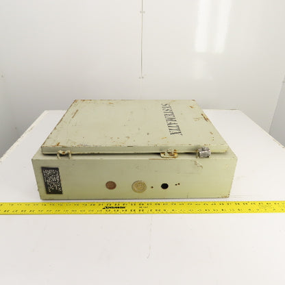 Ralston 24" x 20" x 6" Wall Mount Steel Electrical Enclosure (NO BACKPLATE)
