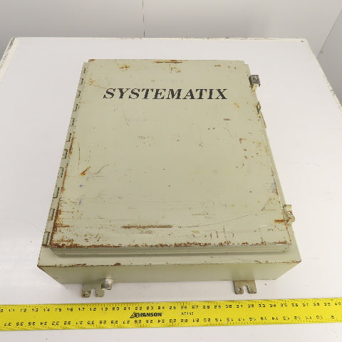 Ralston 24" x 20" x 6" Wall Mount Steel Electrical Enclosure (NO BACKPLATE)