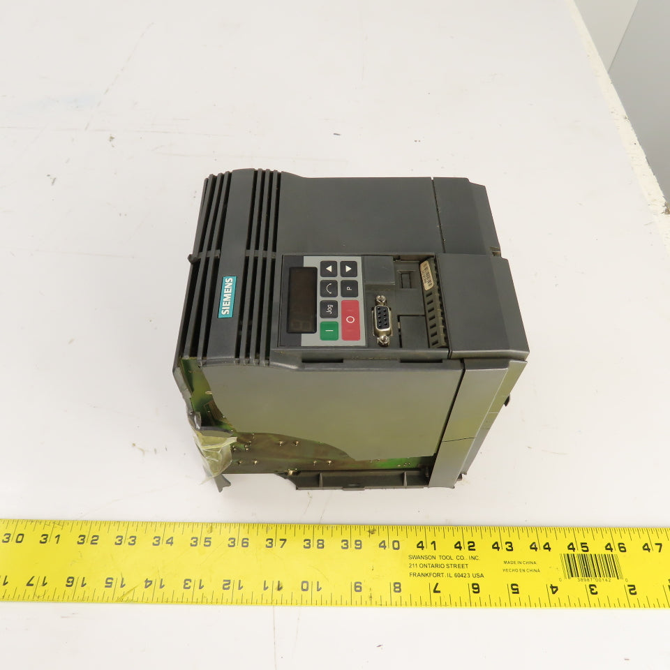 Siemens 6SE9217-3DB40 Micromaster Output Frequency Inverter (PARTS/REPAIR)