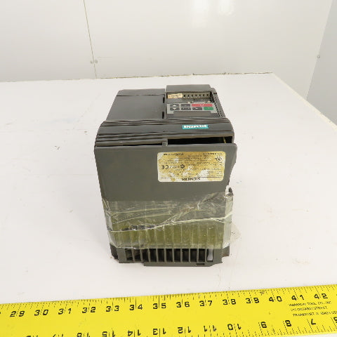 Siemens 6SE9217-3DB40 Micromaster Output Frequency Inverter (PARTS/REPAIR)