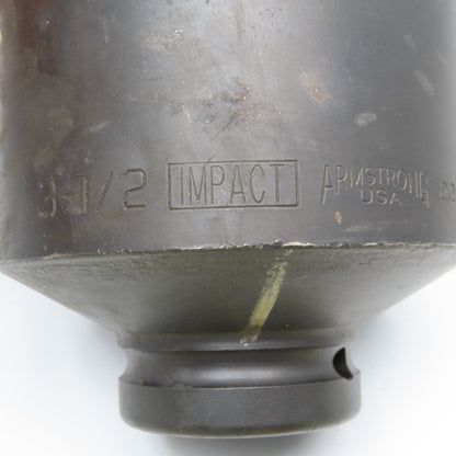 Armstrong 22-112 3-1/2" 6 Point Impact Socket 1" Square Drive