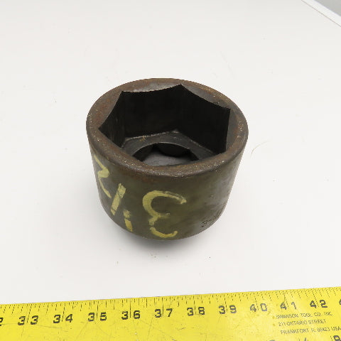 Armstrong 22-112 3-1/2" 6 Point Impact Socket 1" Square Drive
