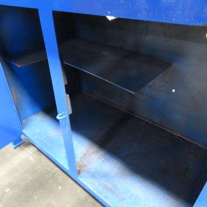 96" x 30" x 40" Tall Assembly Work Bench Storage Cabinet Welding Table 1/4" Top
