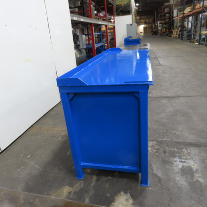 96" x 30" x 40" Tall Assembly Work Bench Storage Cabinet Welding Table 1/4" Top