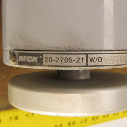 Beck & Sons 11-305-145259-01-01 Rotary Damper Drive Actuator 120V 1PH 20-2705-21