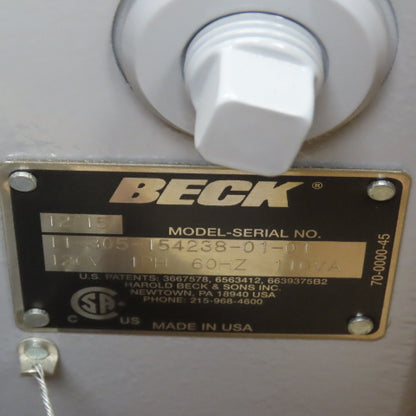 Beck 11-305-154238-01-01 Rotary Damper Drive Actuator 120V 1PH NEW IN BOX