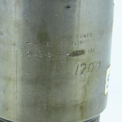 Fluid Power 2V43-0-100-135 Hydraulic Cartridge Valve