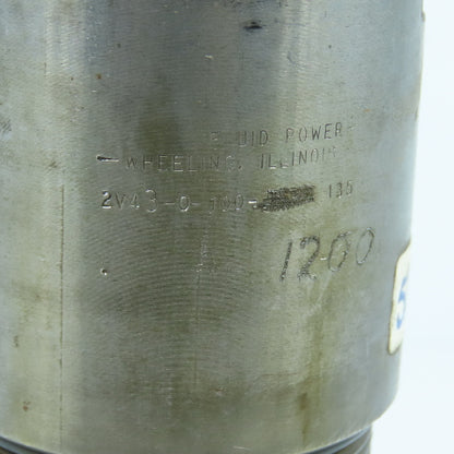 Fluid Power 2V43-0-100-135 Hydraulic Cartridge Valve