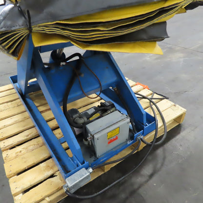 Bishamon 2500Lbs. 48" x 24" Rotating Scissor Lift Table 14-47" Lift 3Ph