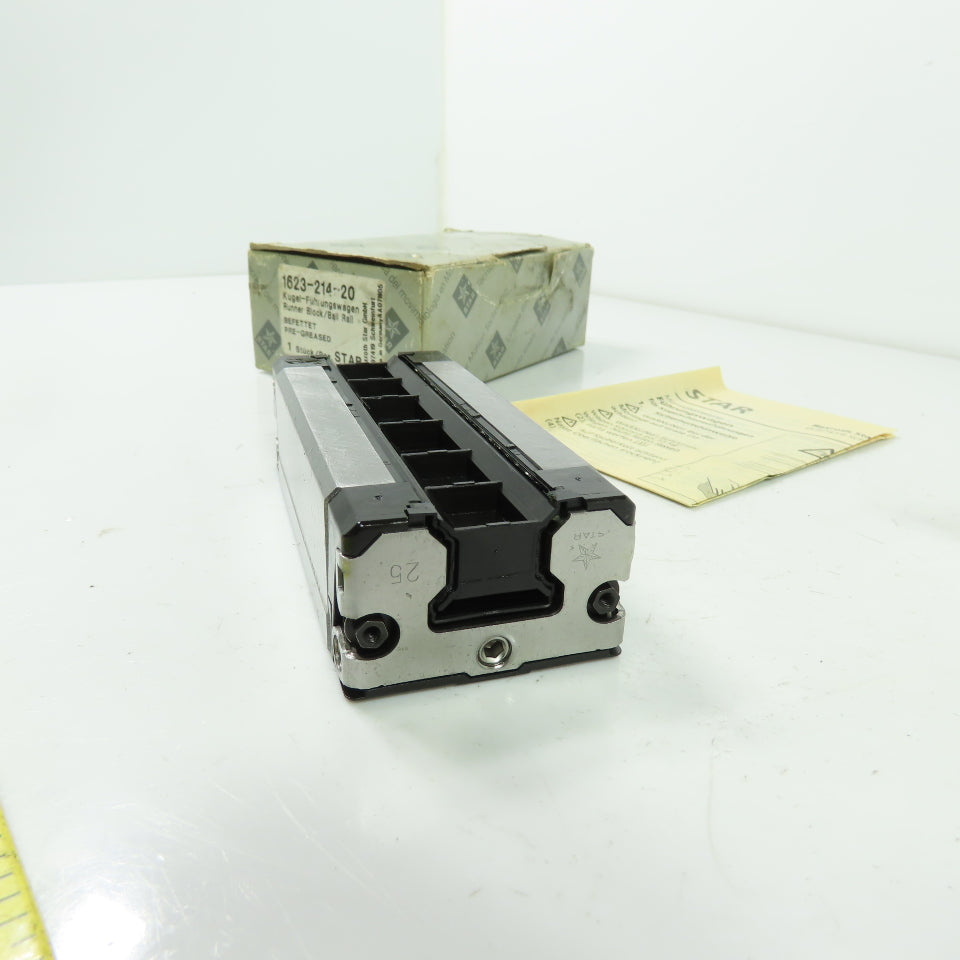 Star 1623-214-20 Linear Rail Ball Bearing Block