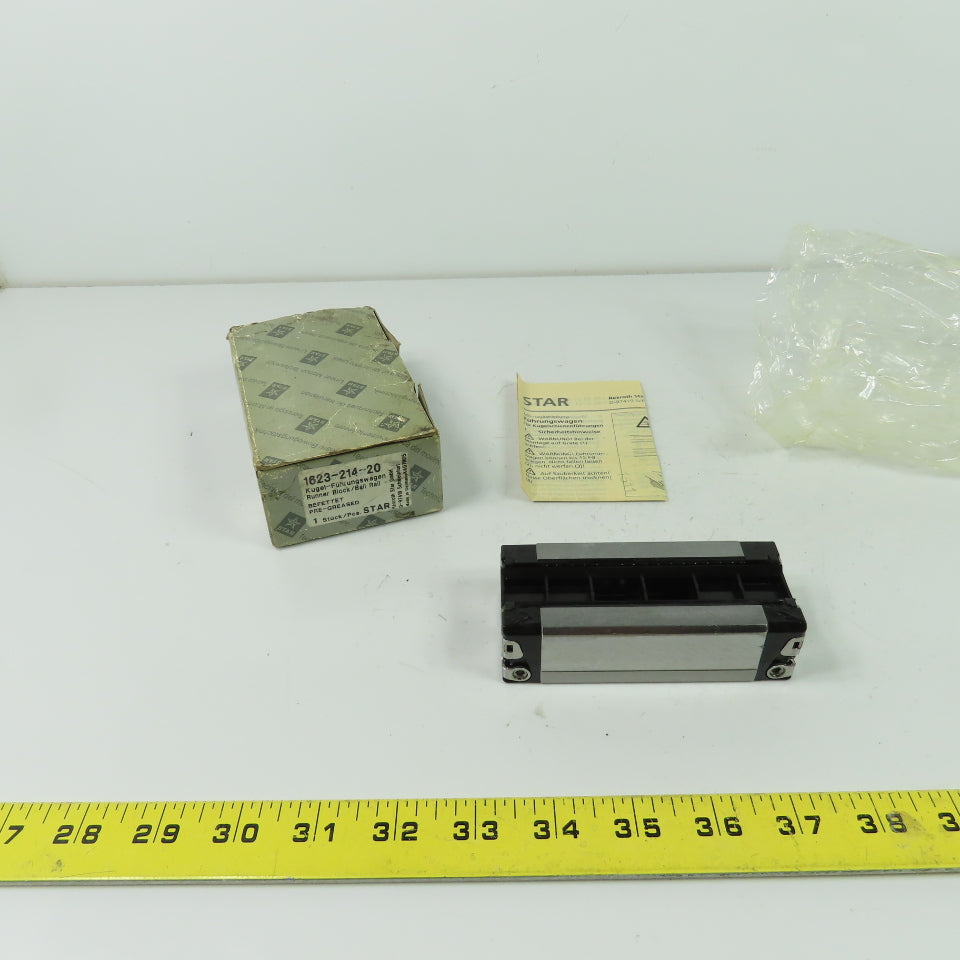 Star 1623-214-20 Linear Rail Ball Bearing Block