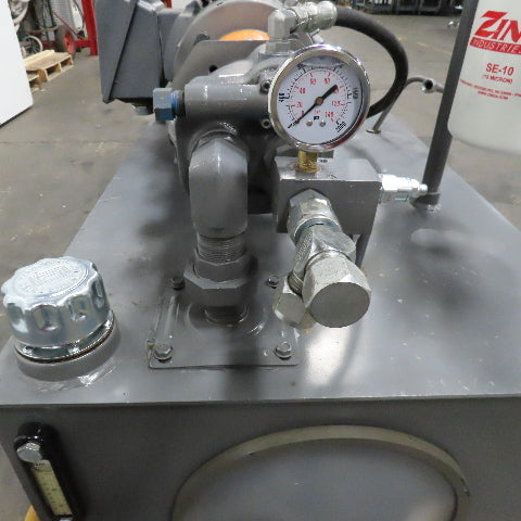 Vickers PVB10 RSY 31 C11 35 Gallon Hydraulic Power Unit 7.5Hp 230/460V Tested