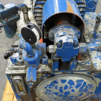 35 Gallon Double Gear Pump Hydraulic Unit 15Hp 230/460V